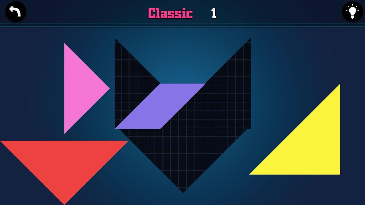 Скриншот игры Tangram King