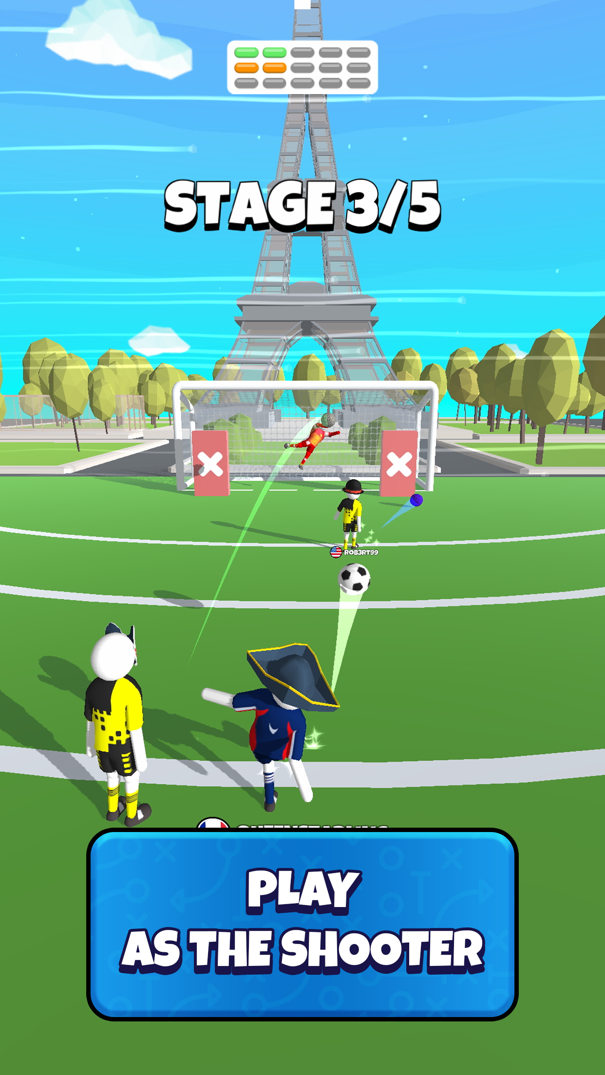 Goal Party - Soccer Freekick Game Screenshot