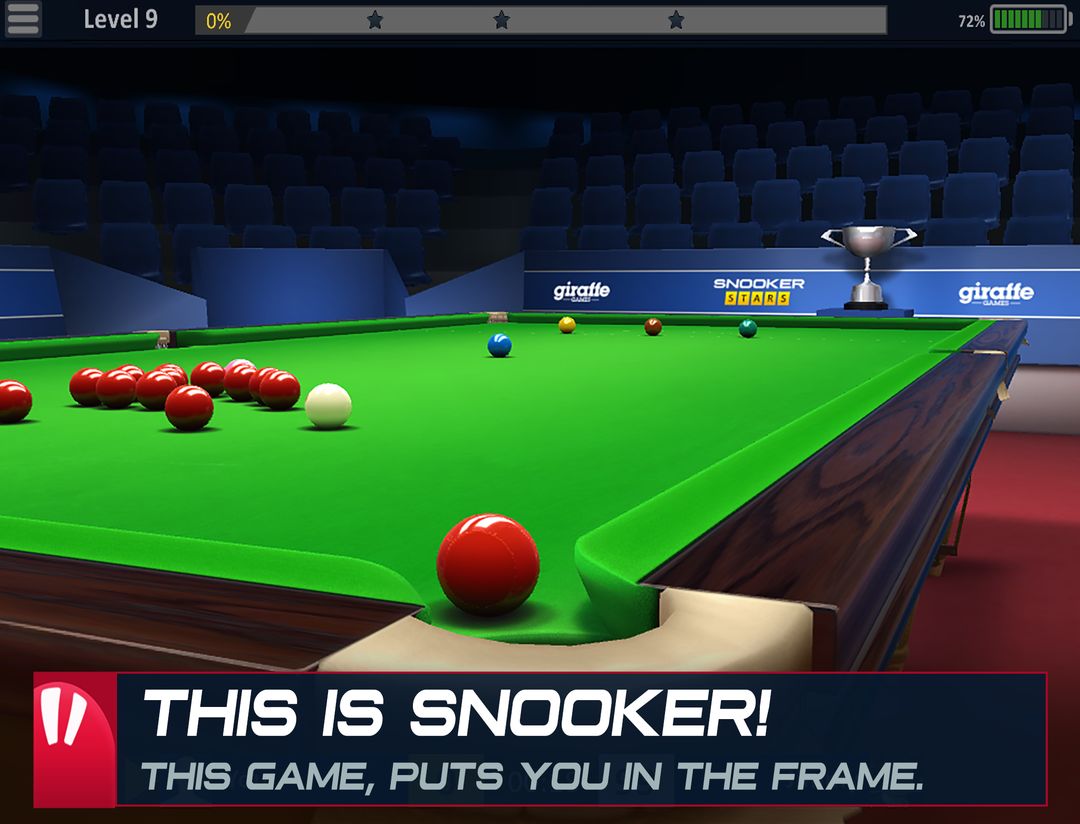 Snooker Stars - 3D Online Spor 게임 스크린 샷