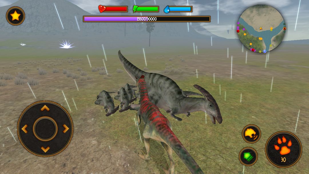 Screenshot of Clan of Dilophosaurus