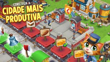 Captura de Tela do Jogo Kitty City: Harvest Valley