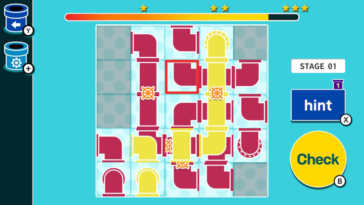 Screenshot of Pipe Line Puzzle
