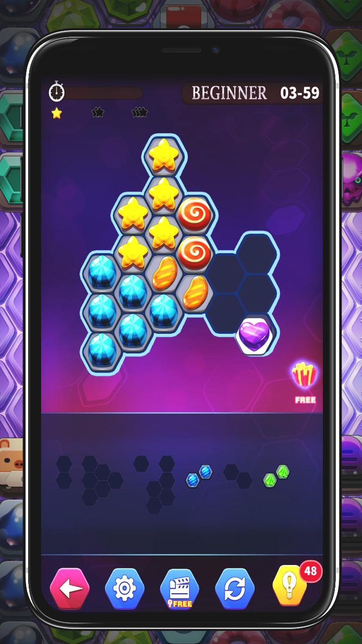 Hexa Puzzle Classic Game Screenshot