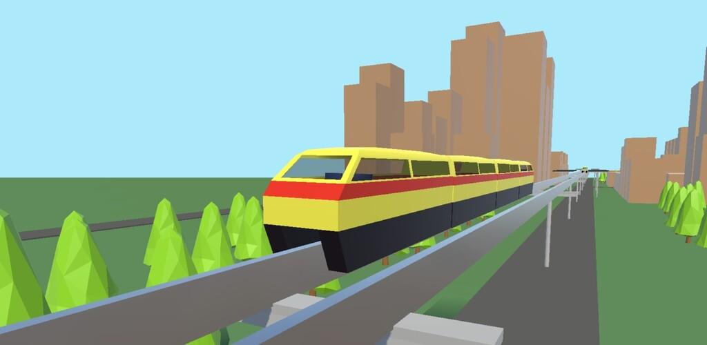 Monorail RapidRush - Train Sim screenshot
