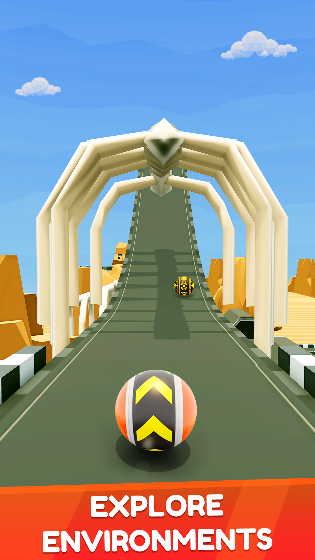 City Ball Run Game: Ball Games Game Screenshot