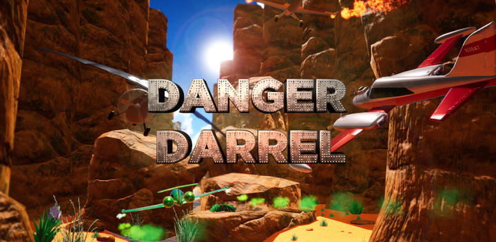 Banner of Danger Darrel - Endless Airplane Action Adventure 2.9