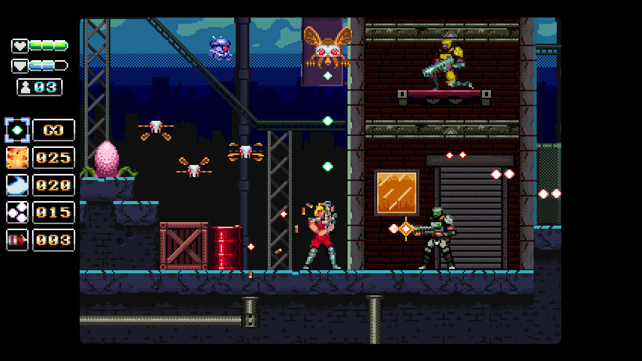 Biomech Hell Game Screenshot