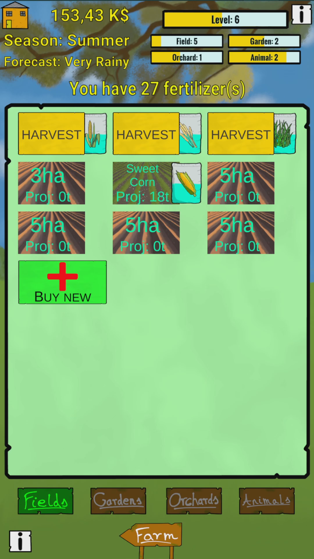 World of Agriculture Game Screenshot