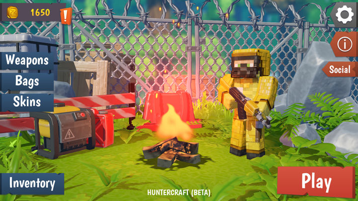 Screenshot 1 of Huntercraft: Zombie Survival 1.1.71