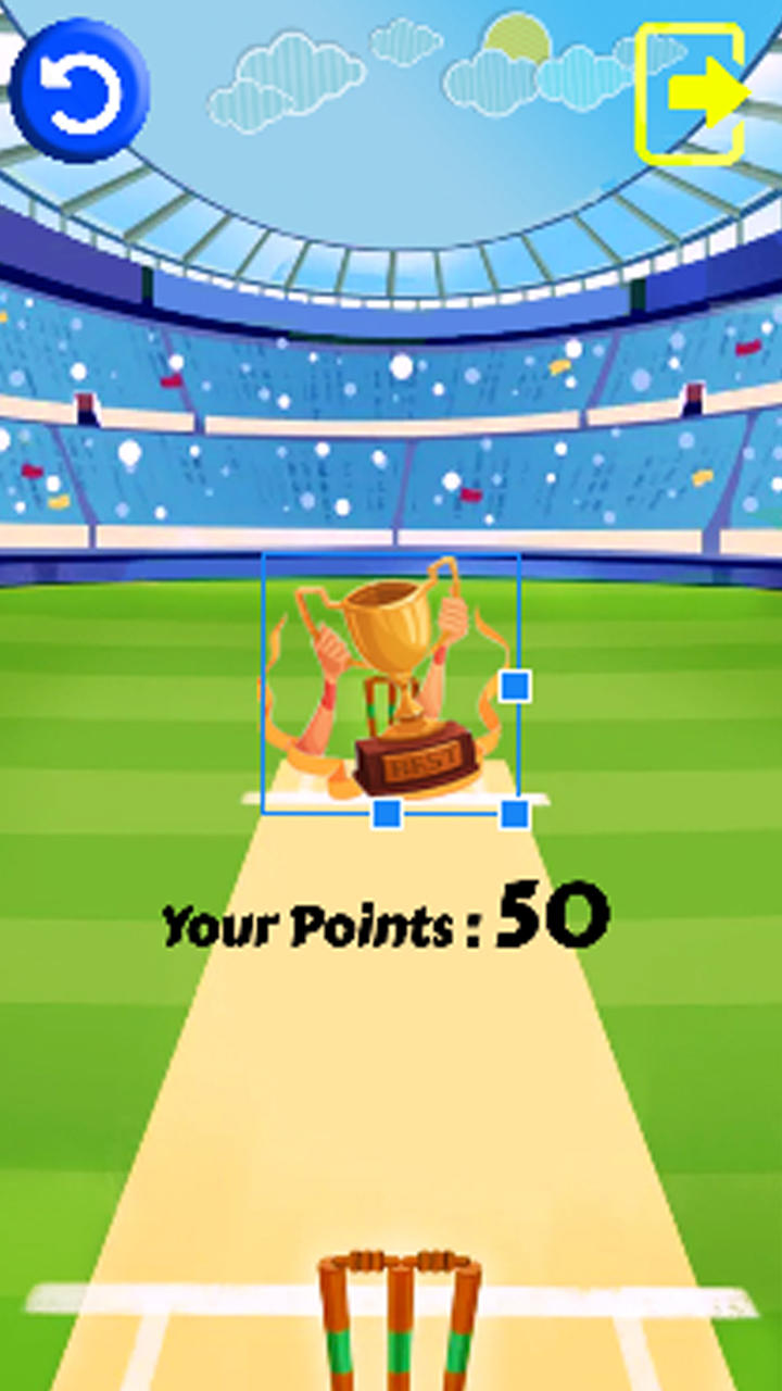 Screenshot of Cricket Strike Breaker