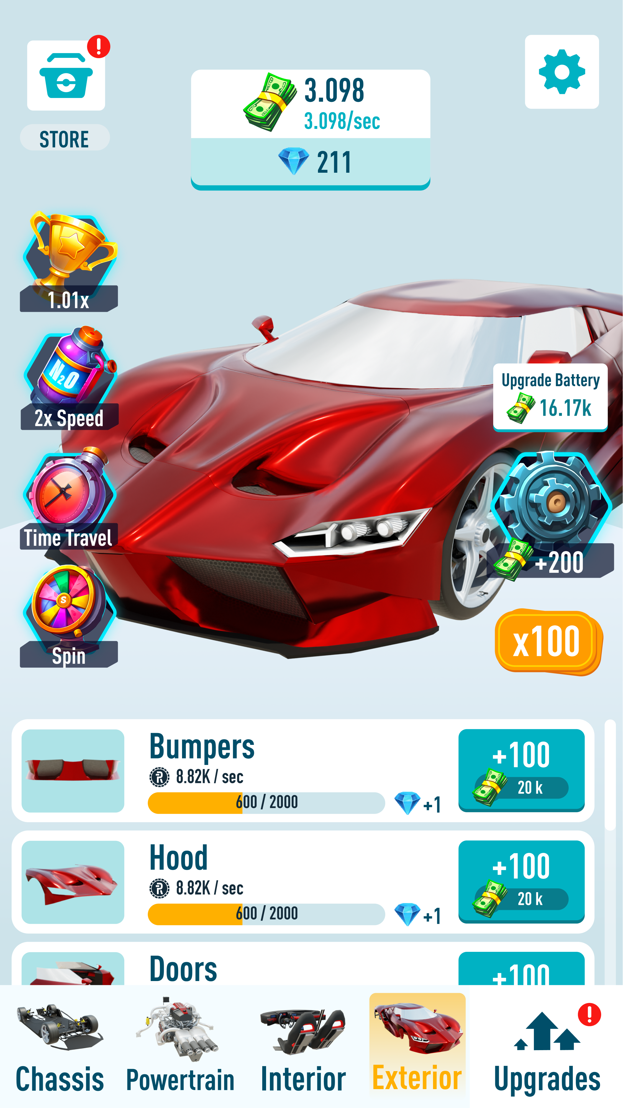 Idle Car Tycoon — 3D game Game Screenshot
