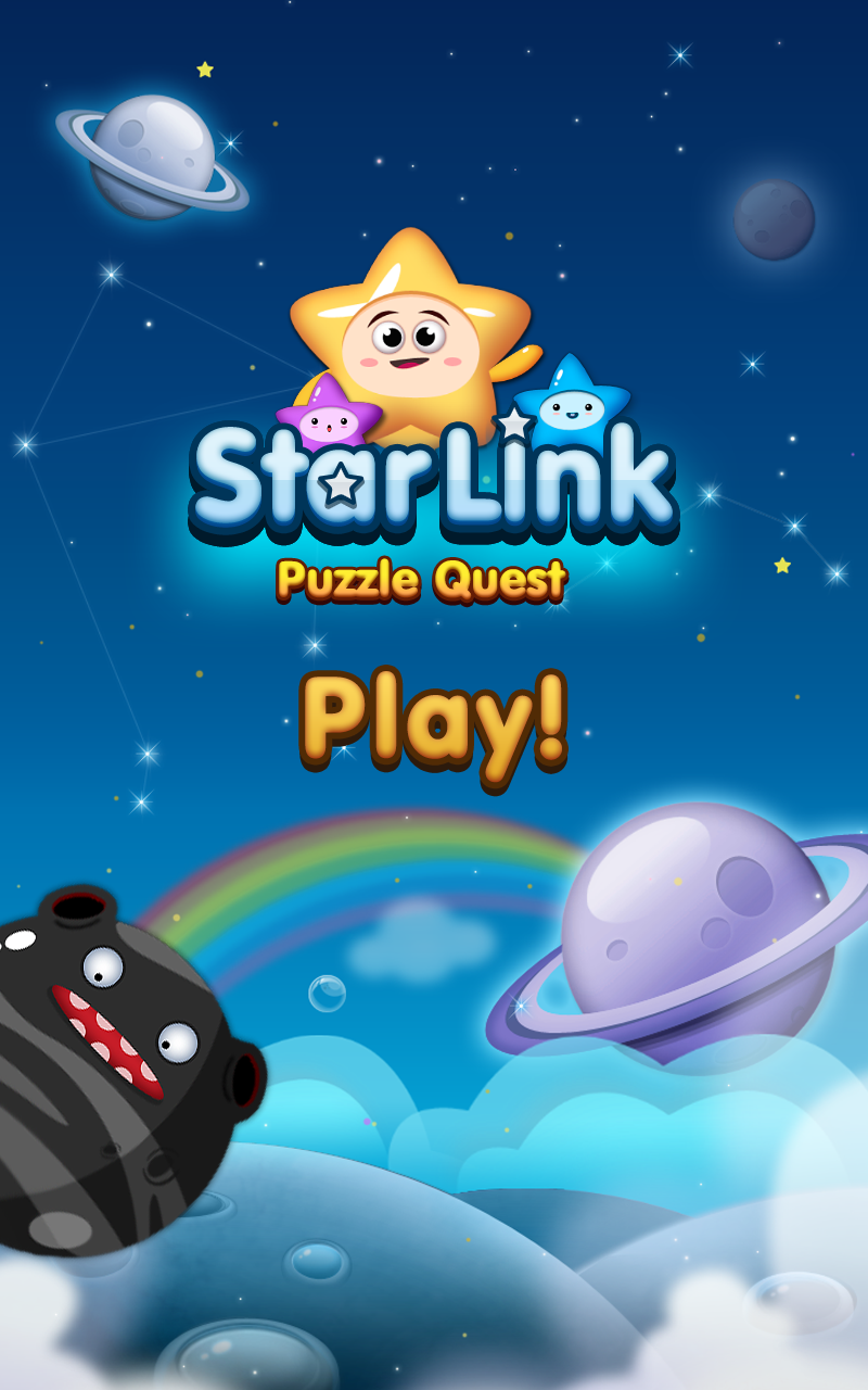 Star Link Puzzle - Pokki Line screenshot game