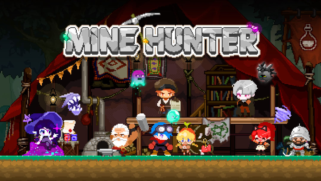 Mine Hunter: Pixel Rogue RPG ภาพหน้าจอเกม