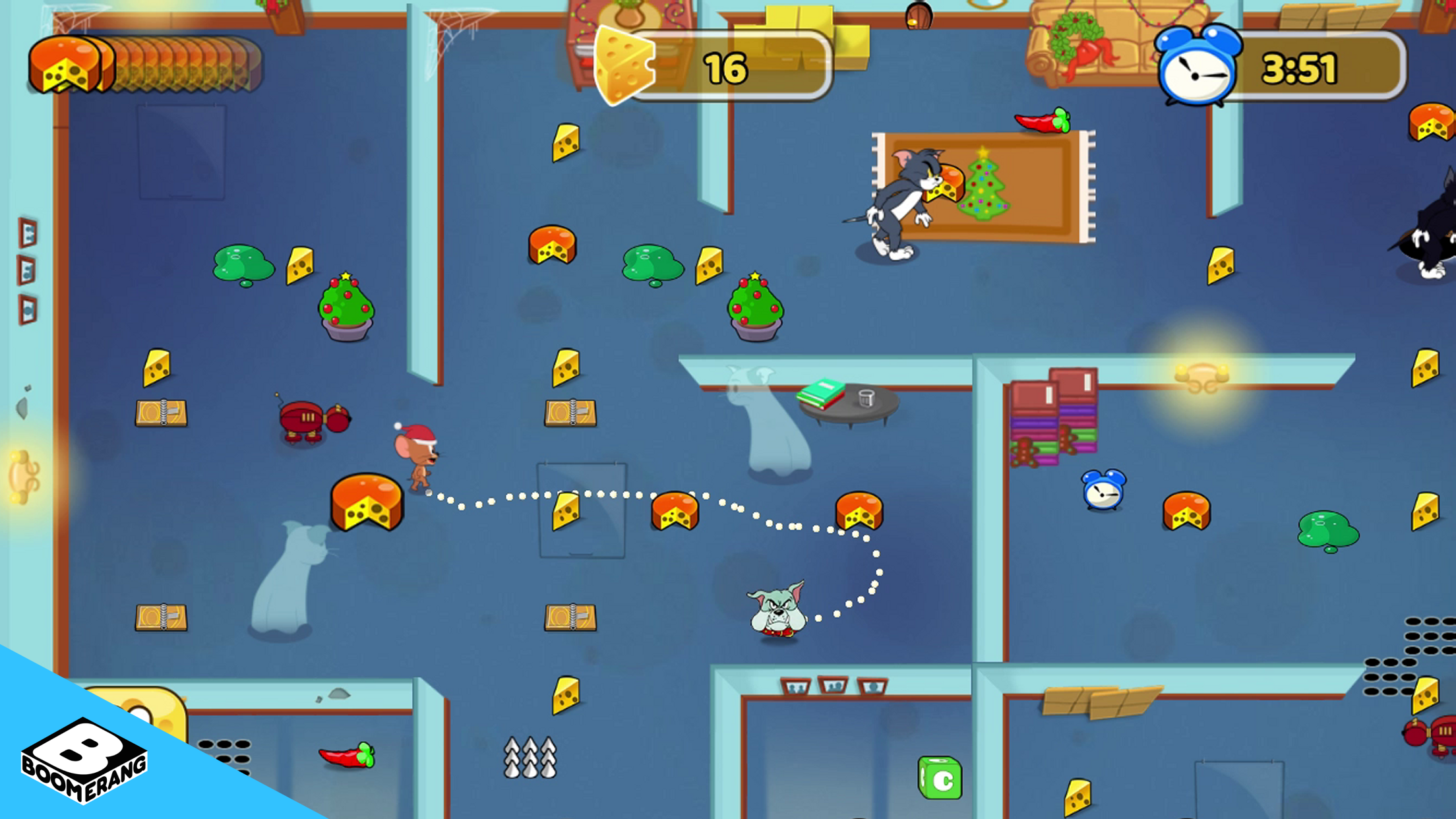 Tom & Jerry: Mouse Maze Game Screenshot