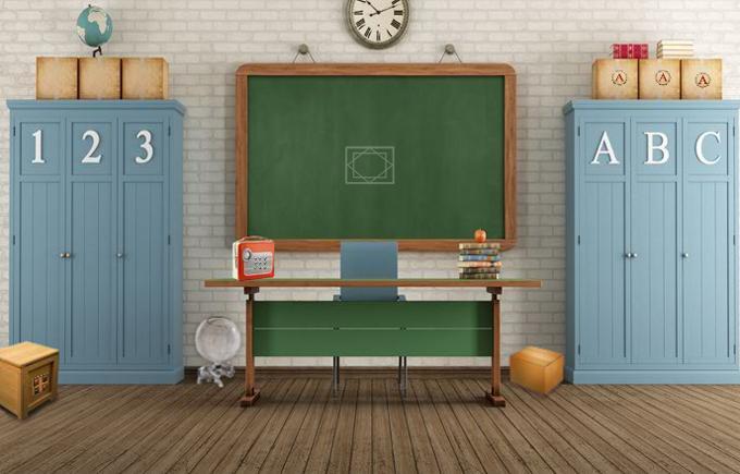 Escape Games - Retro Classroom Game Screenshot