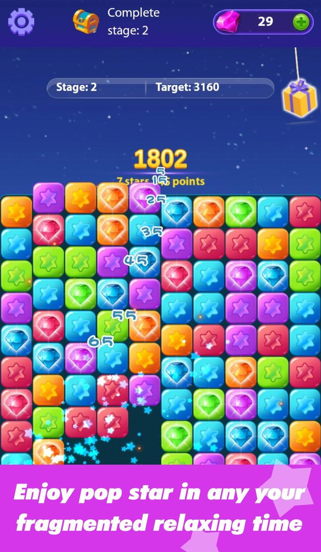 Jewel Popstar screenshot game