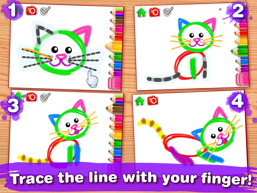 Screenshot of Bini Drawing for Kids Games