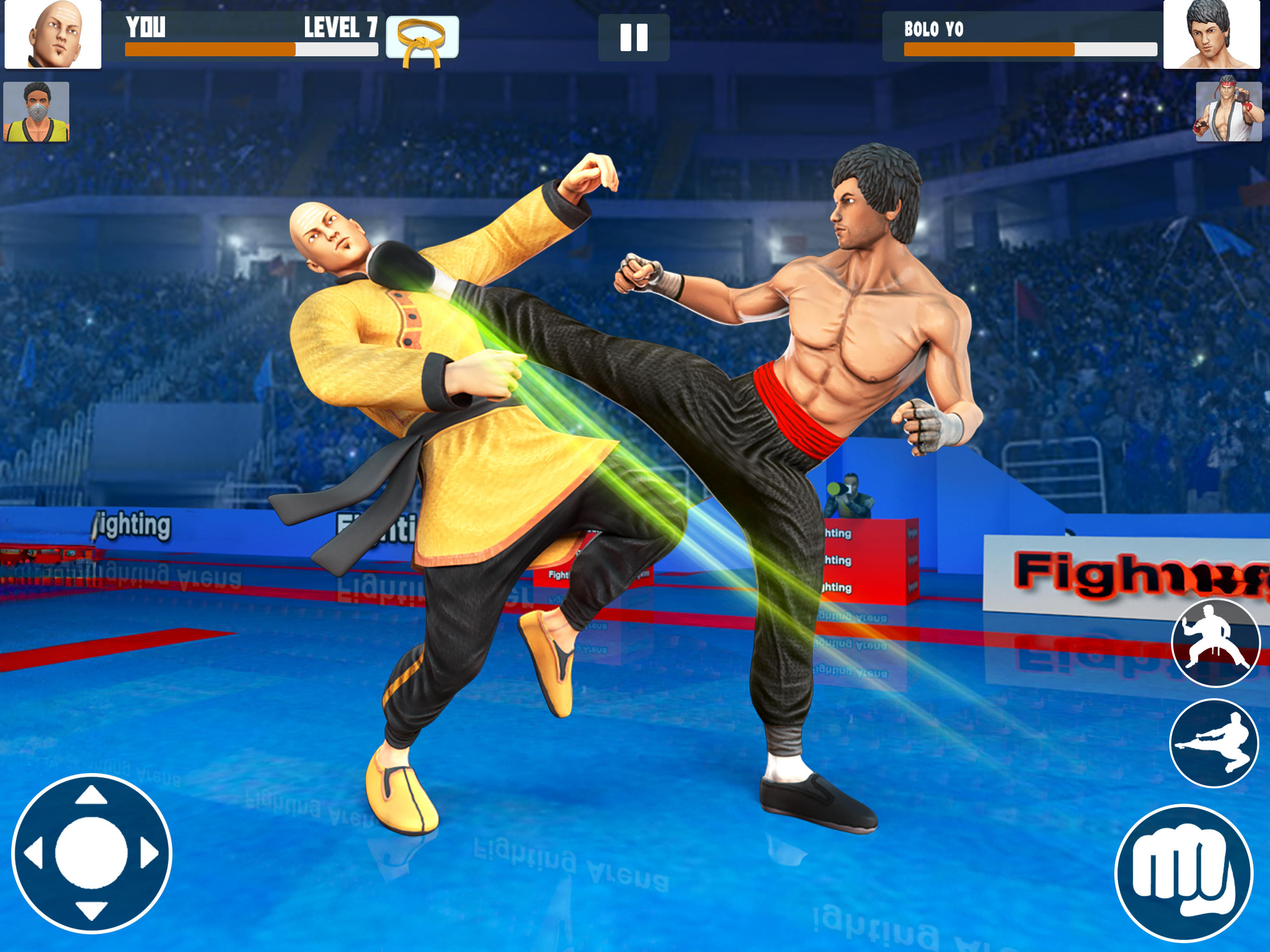 Karate Fighter: Fighting Games Game Screenshot