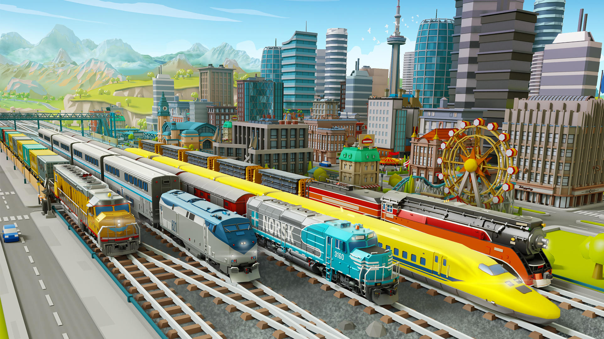 Train Station 2: Rail Tycoon Game Screenshot