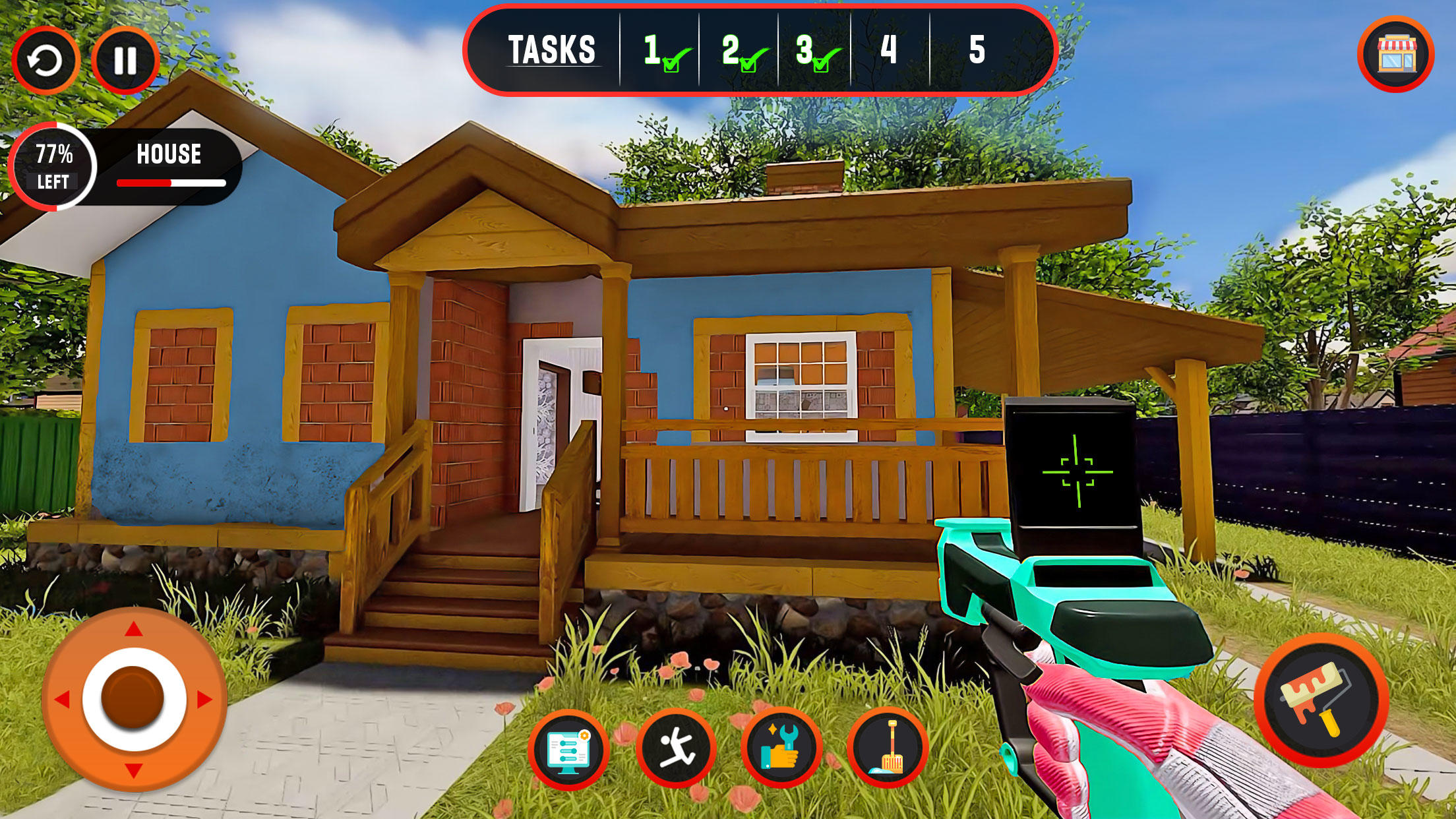 House Flipper: Home Design 3D 게임 스크린 샷