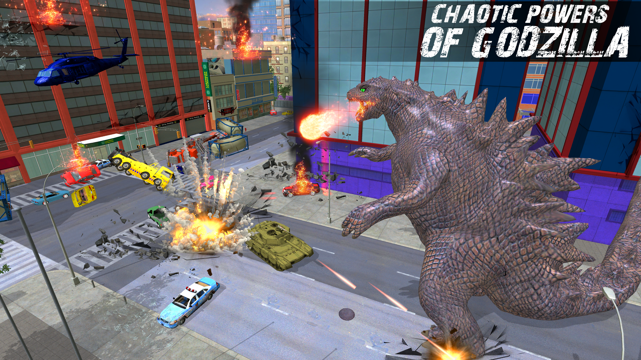 Screenshot 1 of Permainan Pertempuran Godzilla vs Hero Monster yang Luar Biasa 3