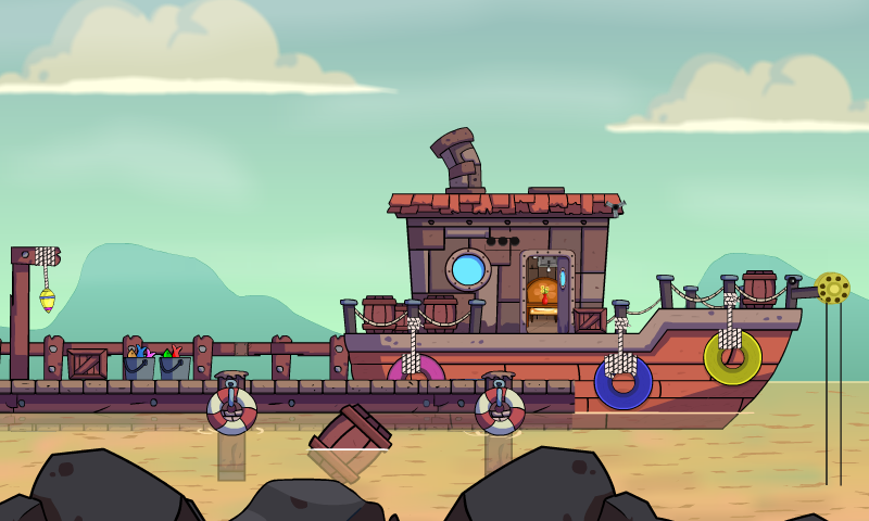 Cargo Ship Escape 2 Game Screenshot