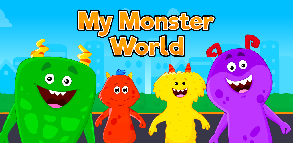 Banner of My Monster World - ကလေးများအတွက် Town Play Games 1.1
