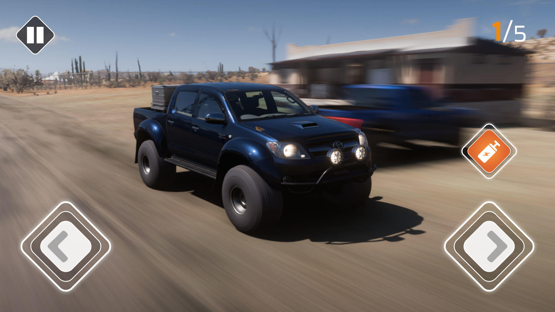 Cuplikan Layar Game Toyota Off Road: Hilux Pickup