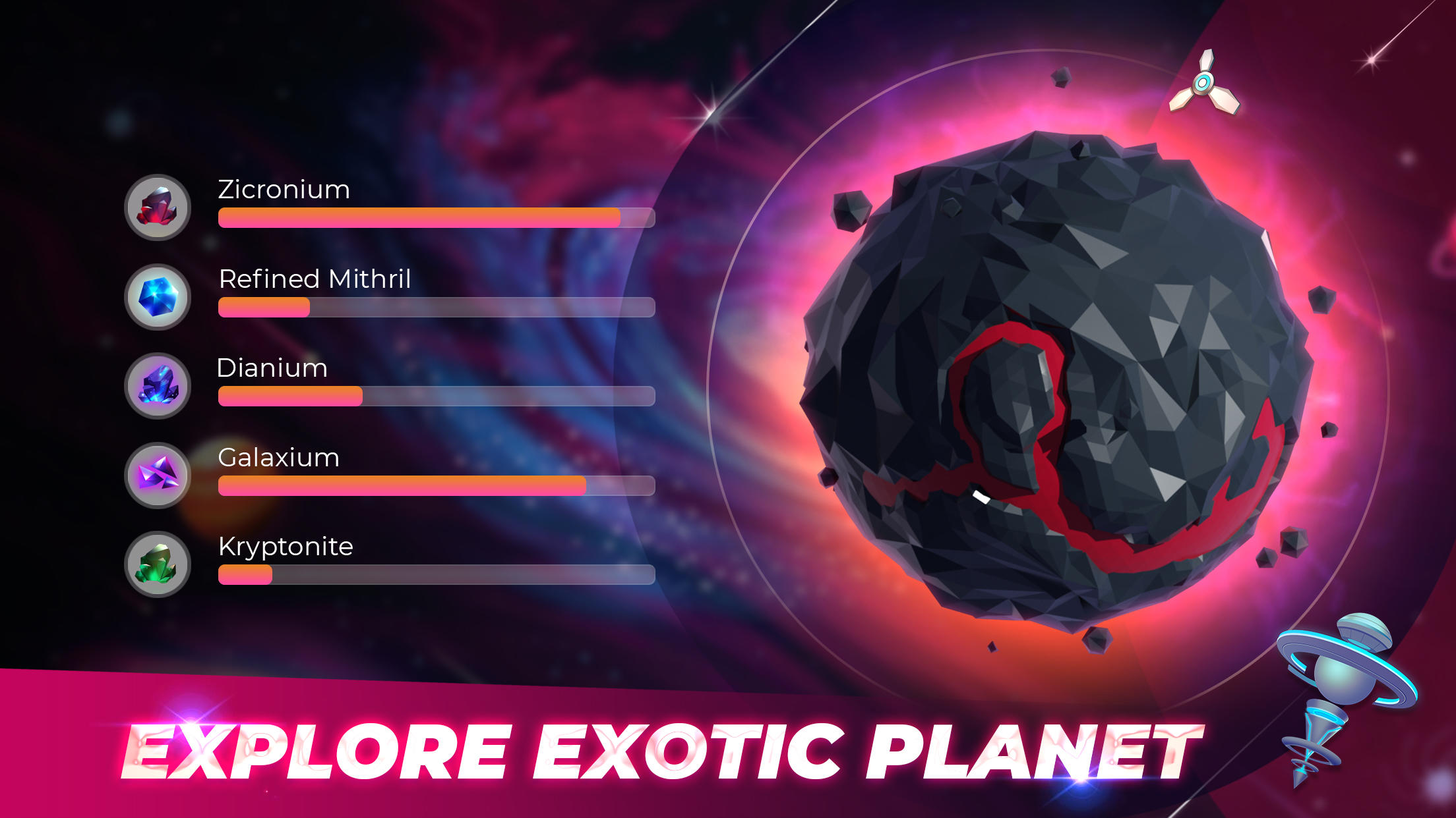 Planet Inc: Idle Planet Tycoon ภาพหน้าจอเกม