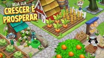 Captura de Tela do Jogo Kitty City: Harvest Valley