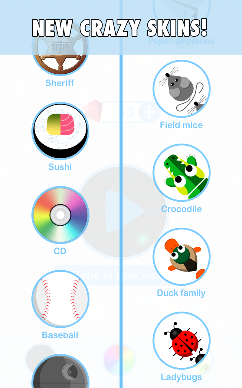 Cuplikan Layar Game snakes.io