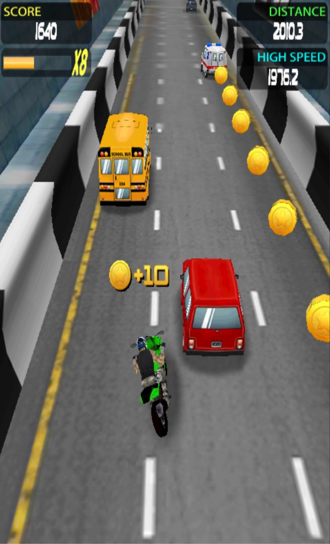 Top MOTO Racing 3D ภาพหน้าจอเกม