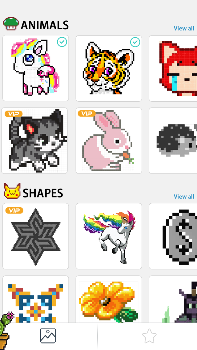 Cuplikan Layar Game Pixel Art Pro - Color by Number