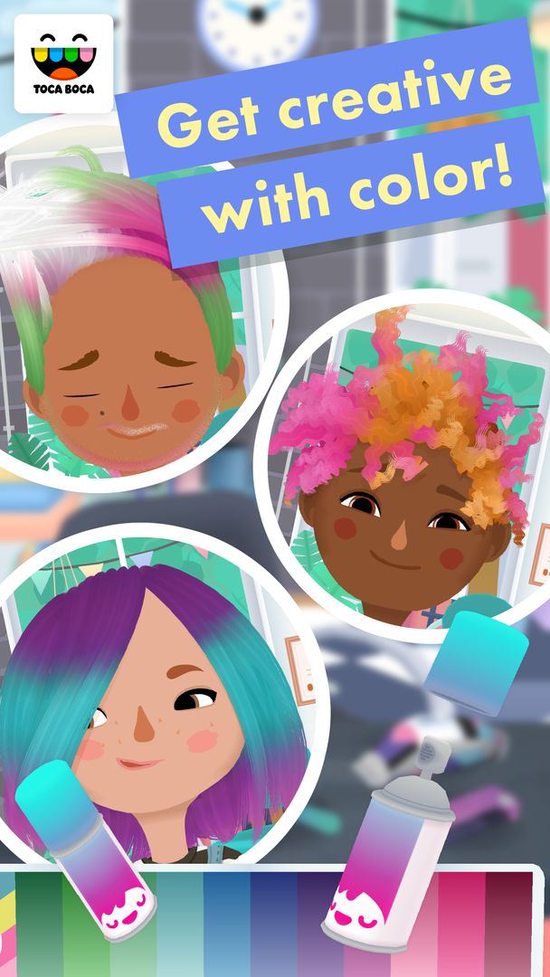 Toca Hair Salon 3 screenshot game