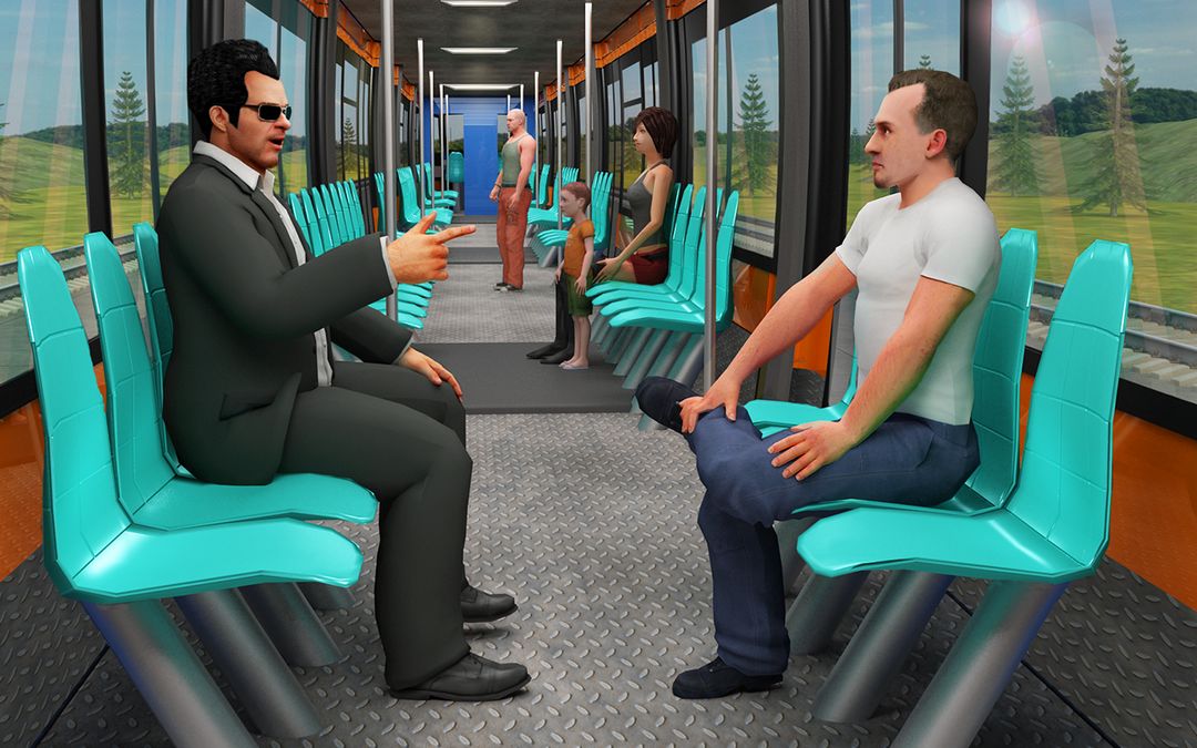 印度火車城市職業駕駛：火車比賽遊戲截圖