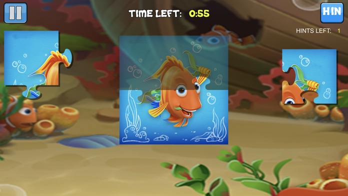 Fish Jigsaw Puzzles Game Game Screenshot