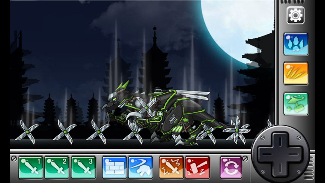 Ninja Velociraptor- Dino Robot Game Screenshot