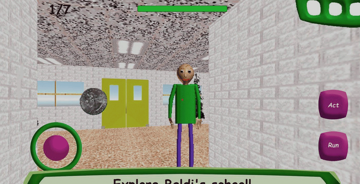 Baldy’s Basix in Education School Game Screenshot