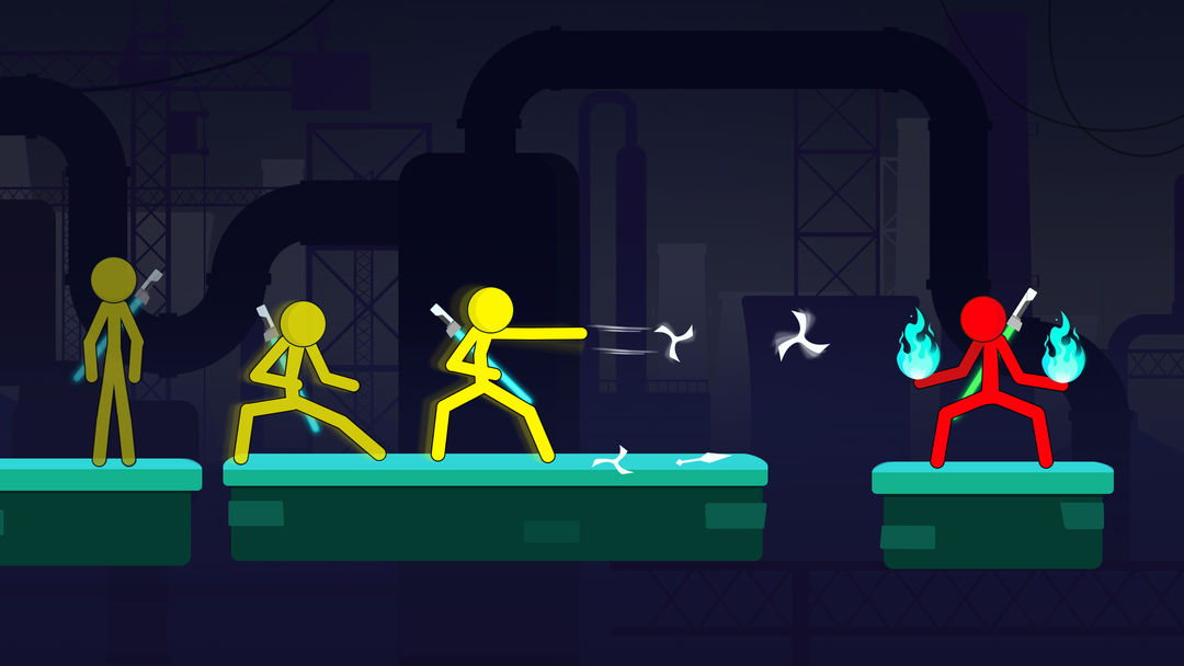 Screenshot of Super Stickman Fighting Battle