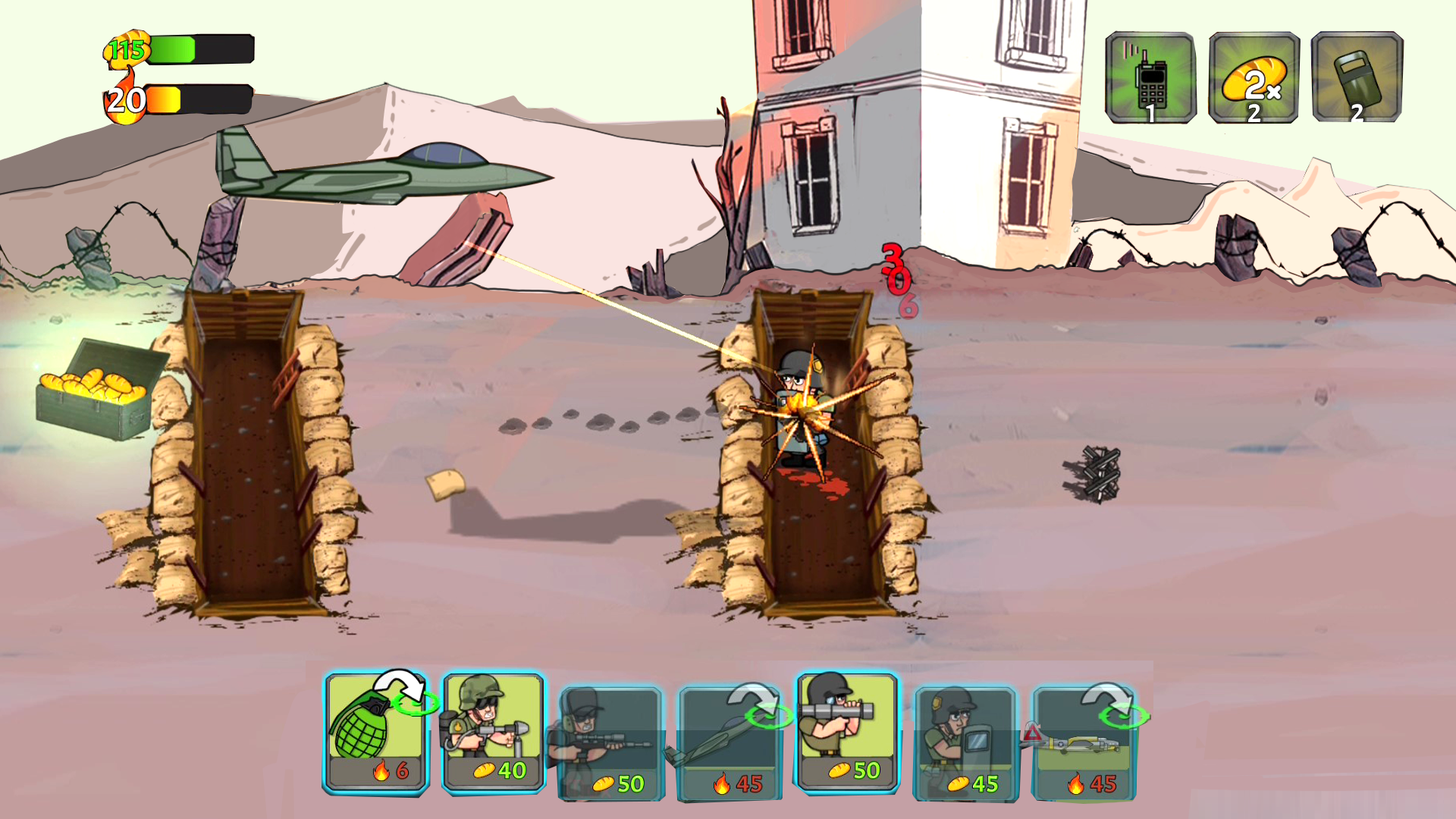War Strategy Game: RTS WW2 Game Screenshot