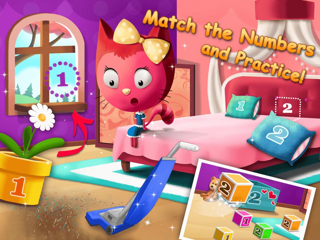 Miss Preschool Math World screenshot game