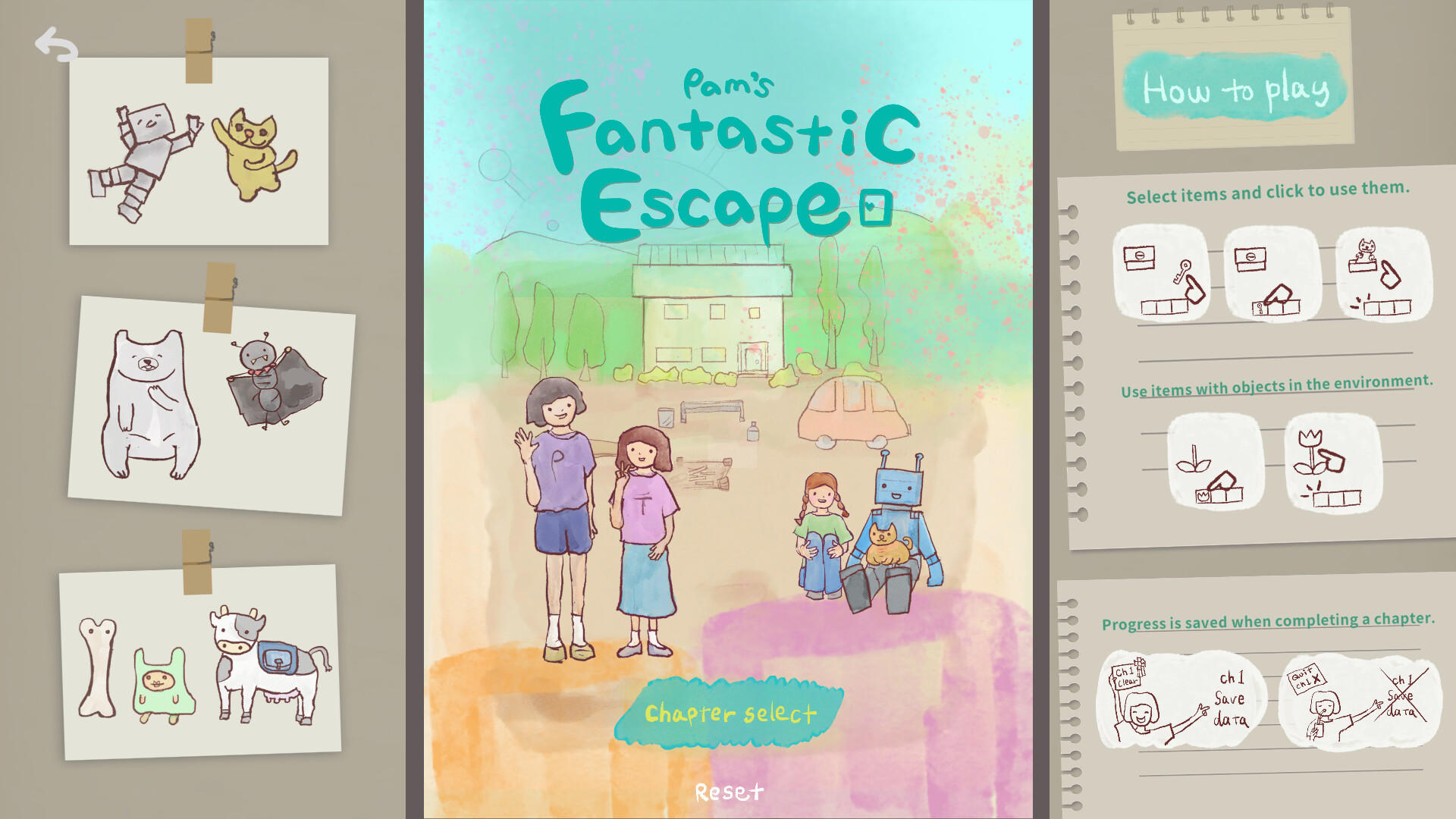 Pam's Fantastic Adventures screenshot game