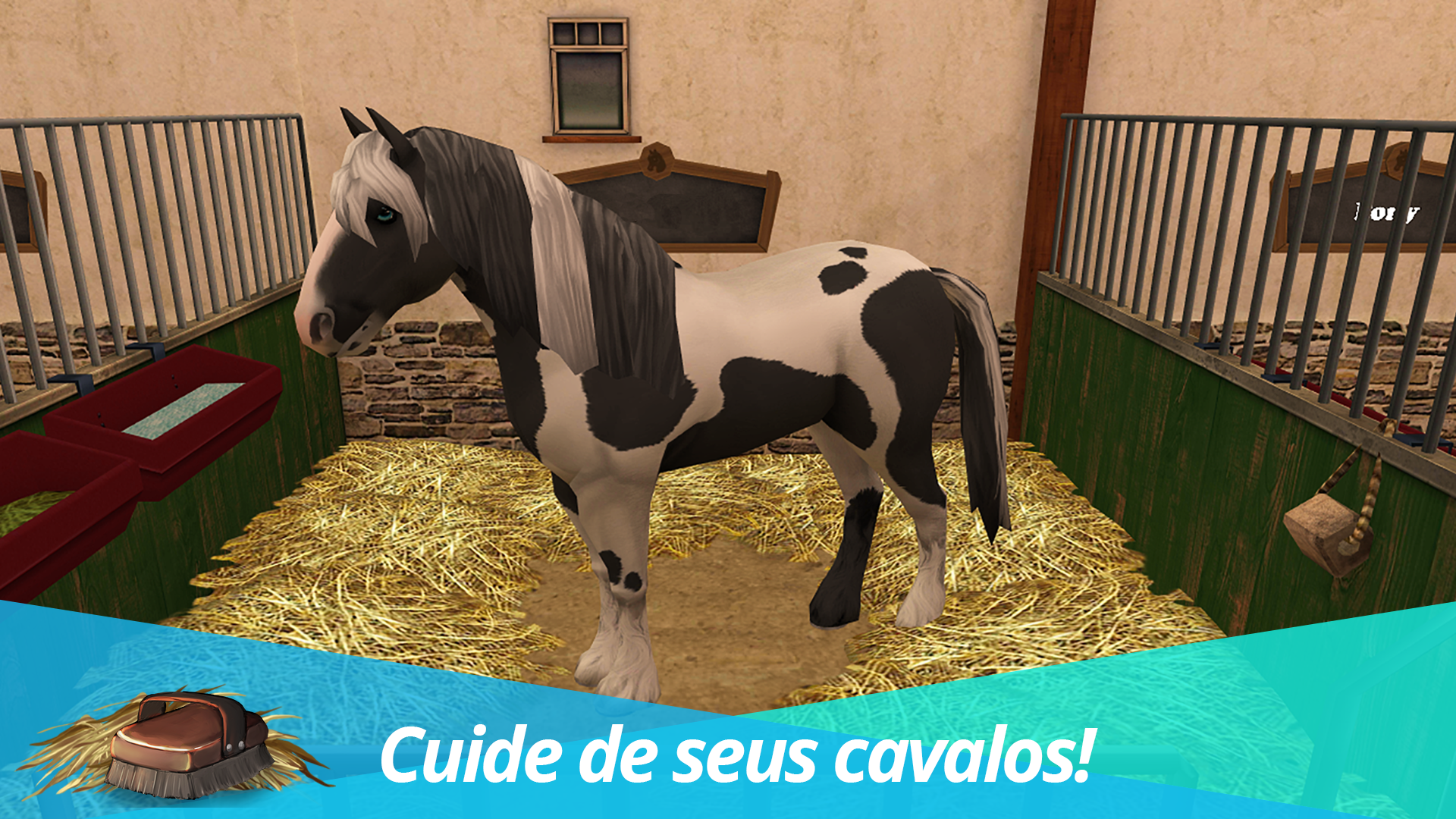 Captura de Tela do Jogo Horse World: Cavalo Bonito
