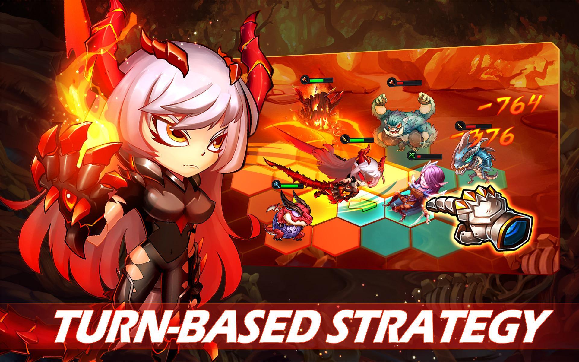 Runelords Arena: Turn-based Tactics Idle Hero RPG Game Screenshot