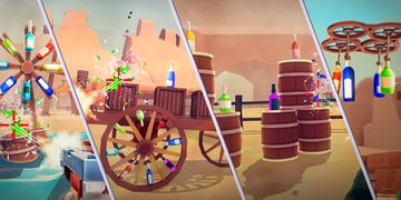 Bottle Shooting Game Game Screenshot