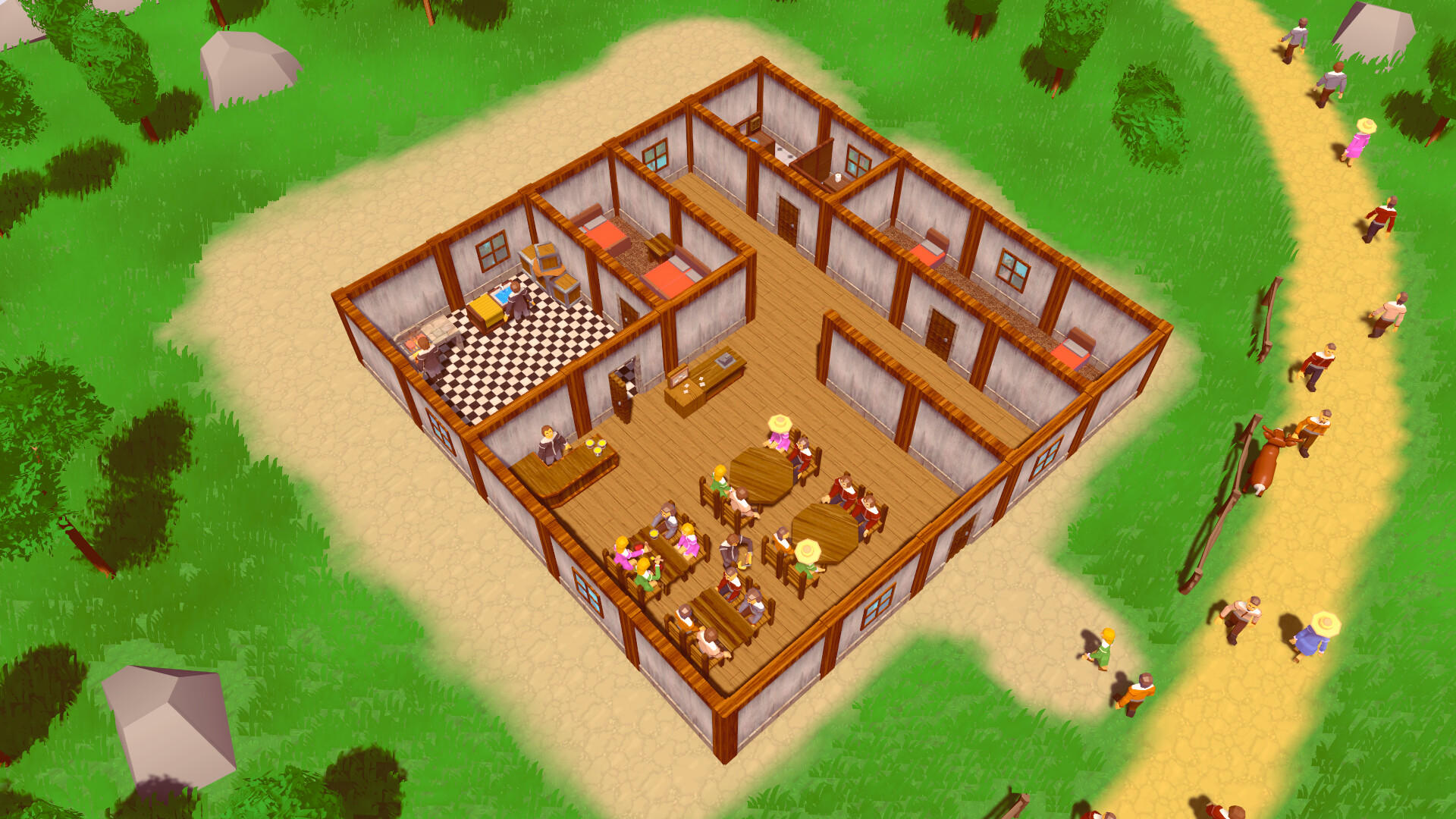 Stairway to Tavern Game Screenshot