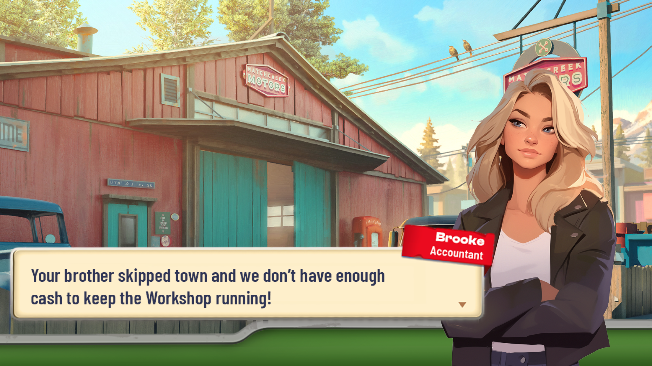 Matchcreek Motors: Custom Cars Game Screenshot