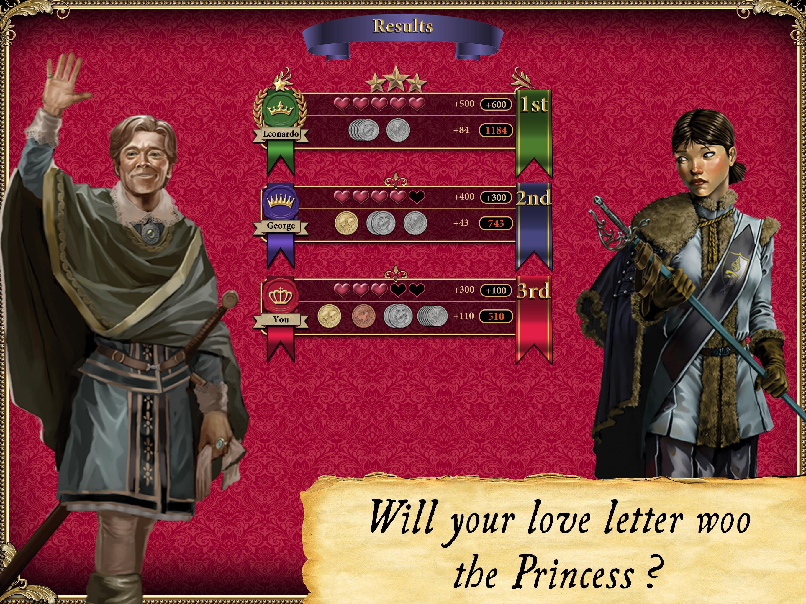Love Letter - Strategy Card Ga Game Screenshot