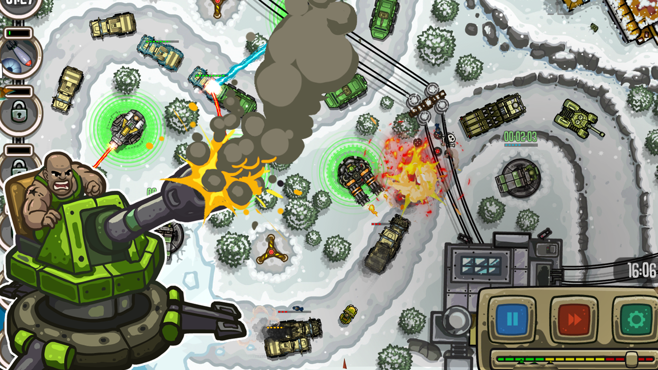 Modern Defense HD 게임 스크린샷
