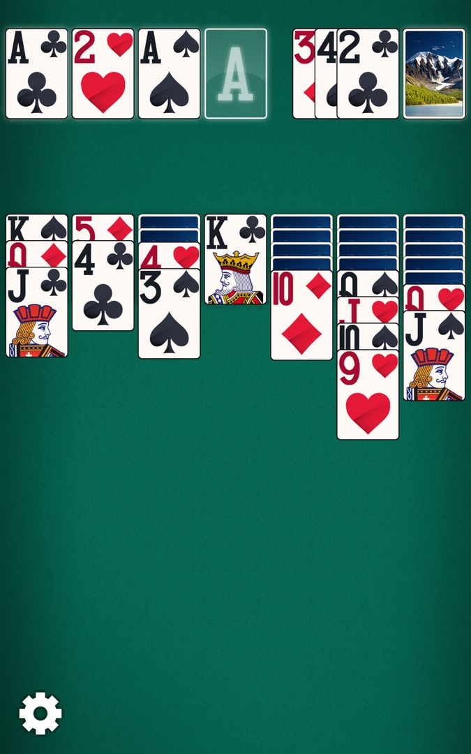 Screenshot of Solitaire Epic